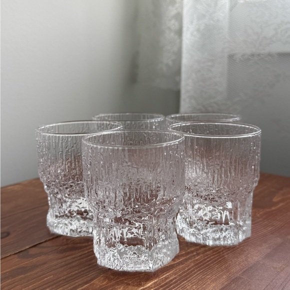 5 70s Littala Aslak 250ml Tumbler Ice Cups Tapio Wirkkala Finland Glasses - Picture 5 of 14